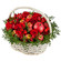 gift basket with strawberry. Dubai