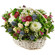 basket of chrysanthemums and roses. Dubai
